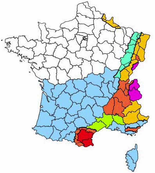 NV65 zones de neige en France